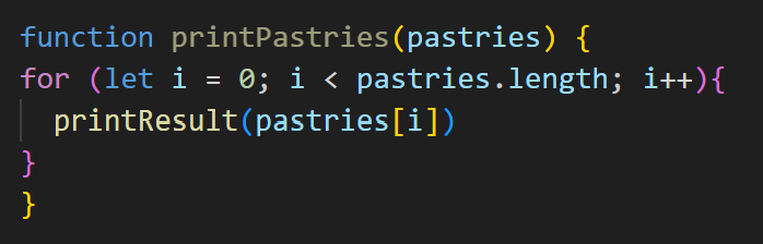 pastryfunction