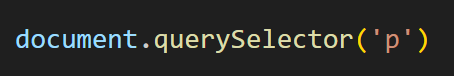 queryselectorp